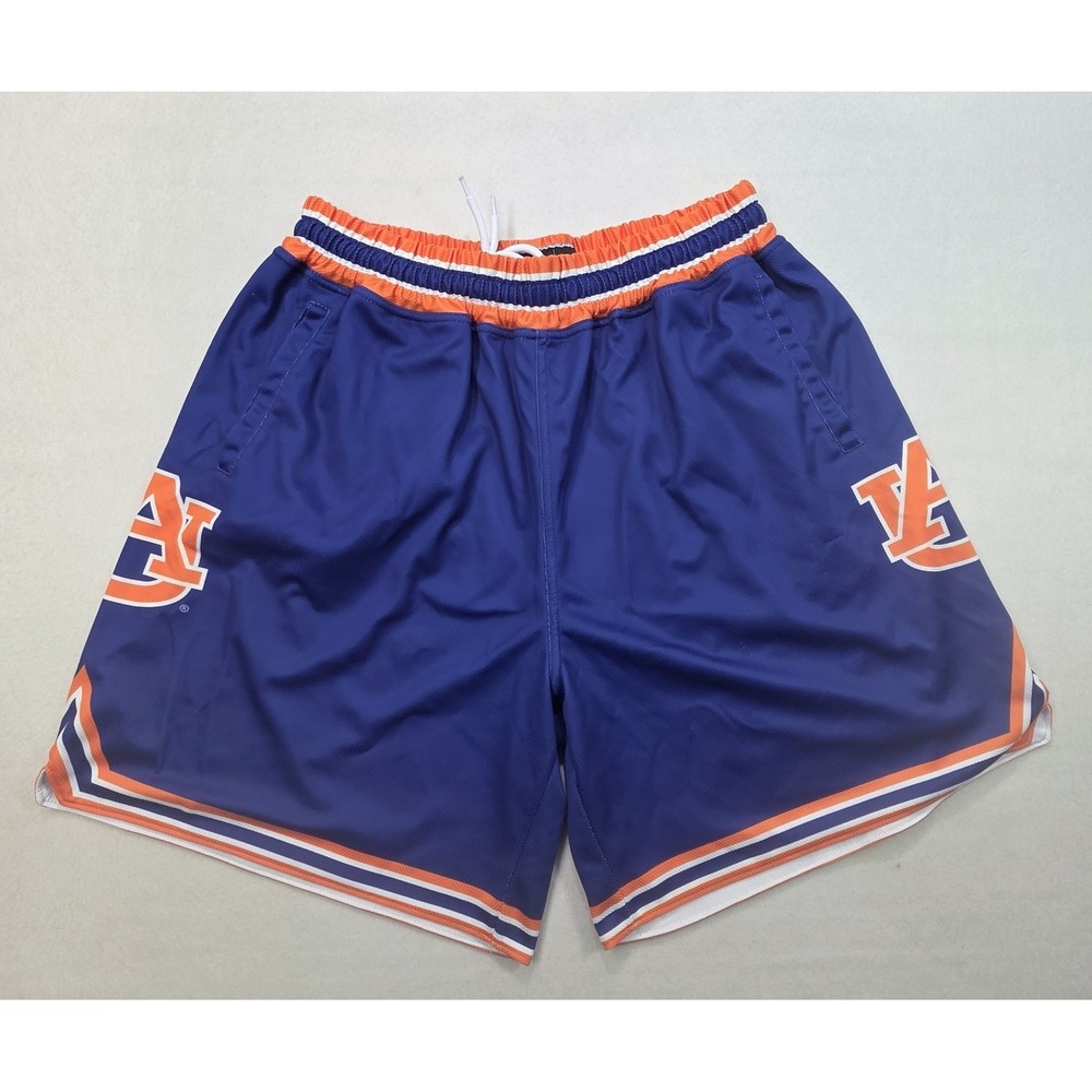 19Nine Hardwood History Auburn Tigers Basketball Retro Shorts Mens XL